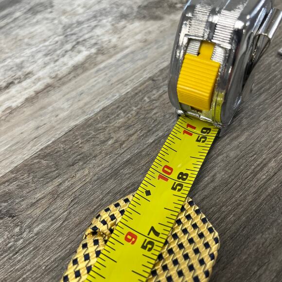 Ermenegildo Zegna Yellow Men 58" Basketweave Geometric Check Silk Italy Made Tie - Picture 5 of 8